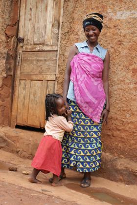 Mother and child, Burundi